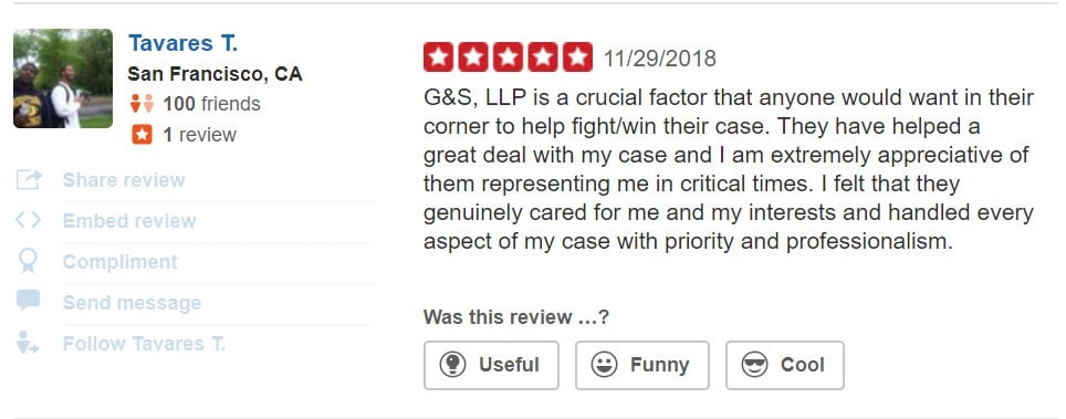 5 Star Chicago DUI Attorney - G&S DUI Attorneys at Law